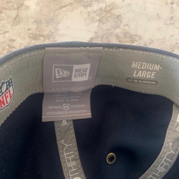 New Era 39thirty Seattle Seahawks Fitted Hat Size medium Large - Picture 5 of 7